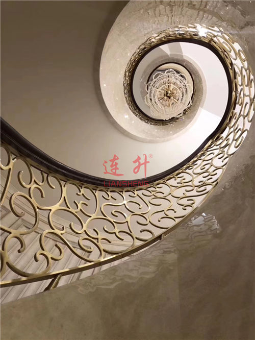 铜艺铝艺镀金奢华护栏