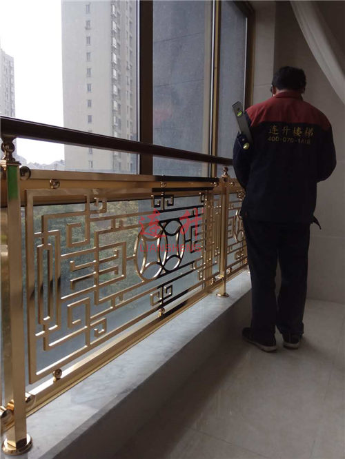 铜艺铝艺镀金奢华护栏
